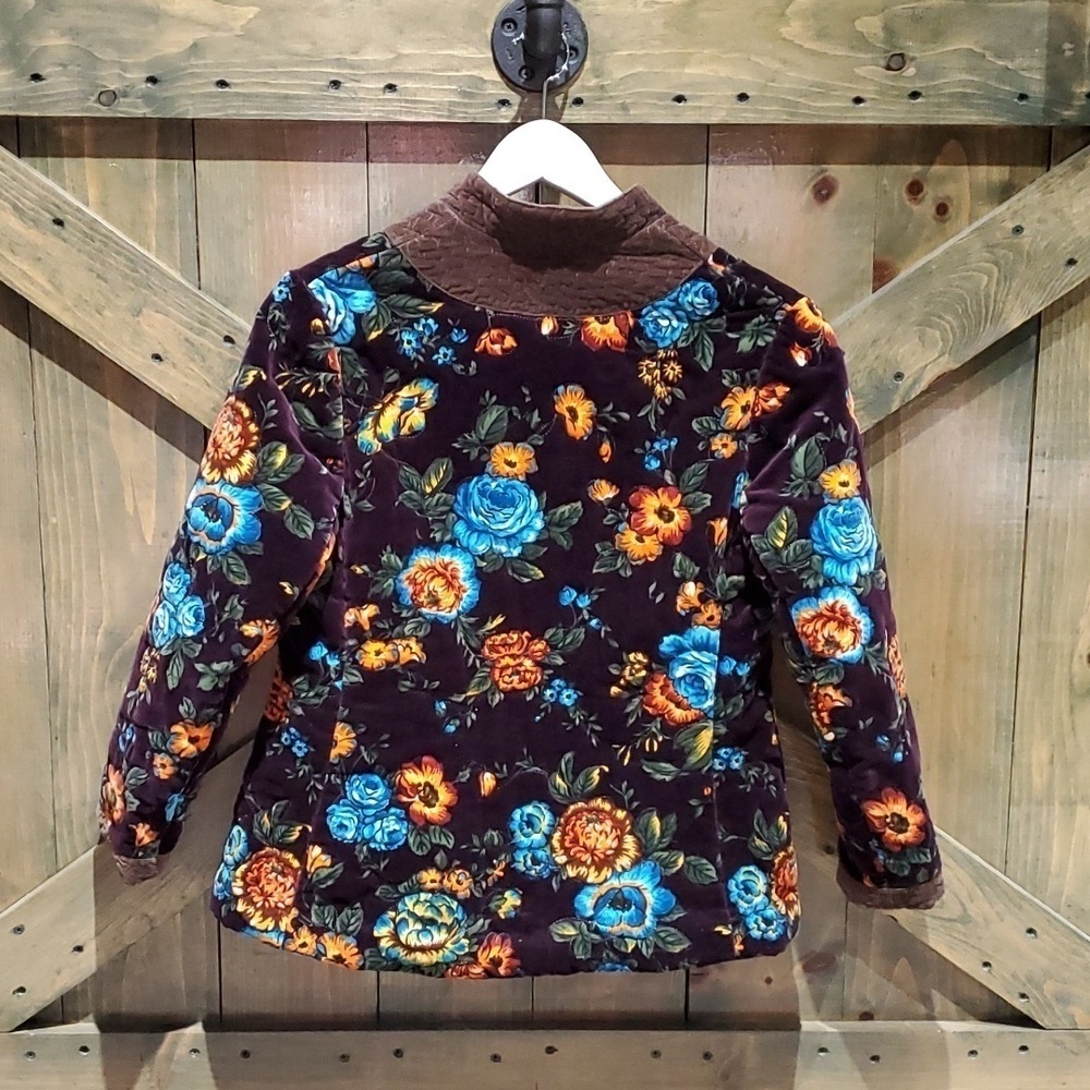 KAM FUNG BLAZER HONG KONG CHINA QUILTED ORIENTAL CRAFTCORE Asian Inspired Boho - Picture 8 of 8
